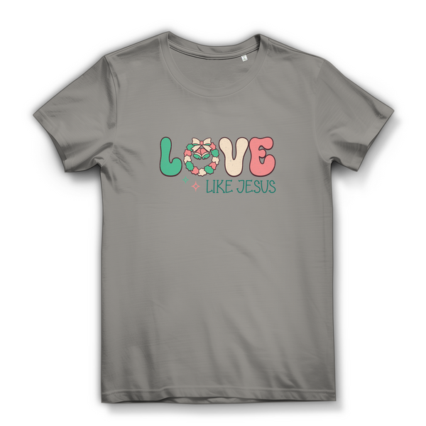 Damen Bio T-Shirt love like jesus