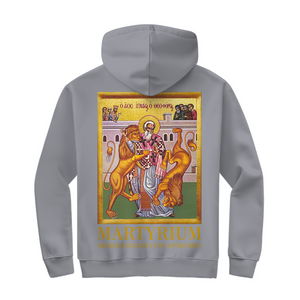 Herren Zipper Hoodie martyrium ignatius von antiochien