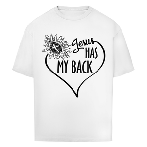 Oversize T-Shirt jesus has my back