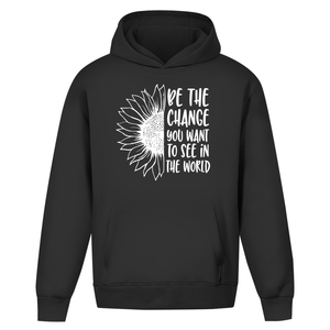 Oversize Hoodie Ohne Kordel be the change you want to see in the world