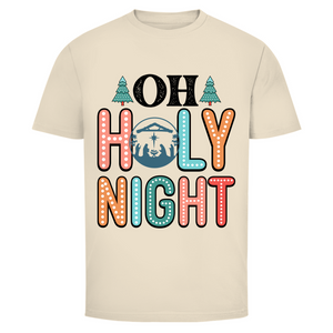 Herren T-Shirt oh holy night
