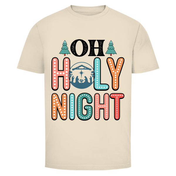 Herren T-Shirt oh holy night