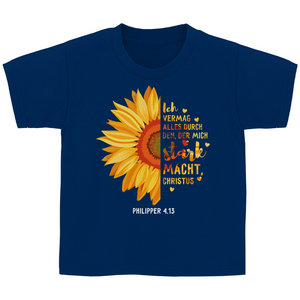 Kinder T-Shirt der mich stark macht philipper 4.13