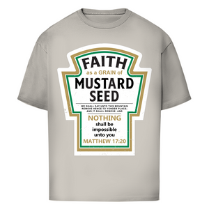 Oversize T-Shirt nothing shall be impossible matthew 17:20