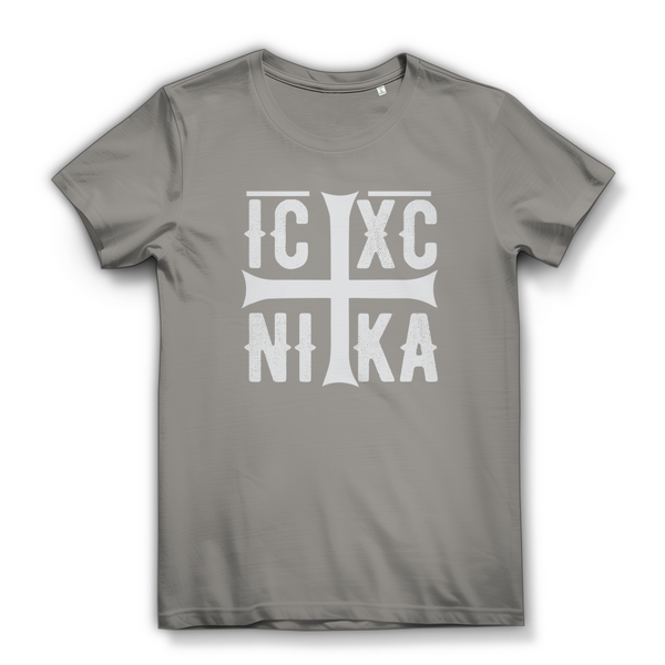 Damen Bio T-Shirt ICXC NIKA orthodox griechisch