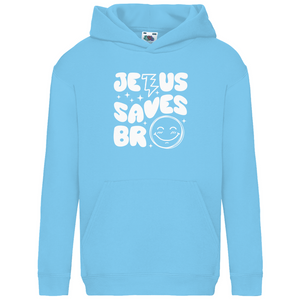 Kinder Hoodie jesus saves bro