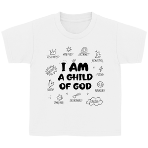 Kinder  T-Shirt i am a child of god