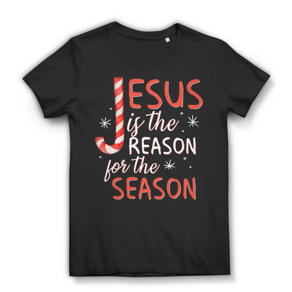 Damen Bio T-Shirt jesus is the reason for the season