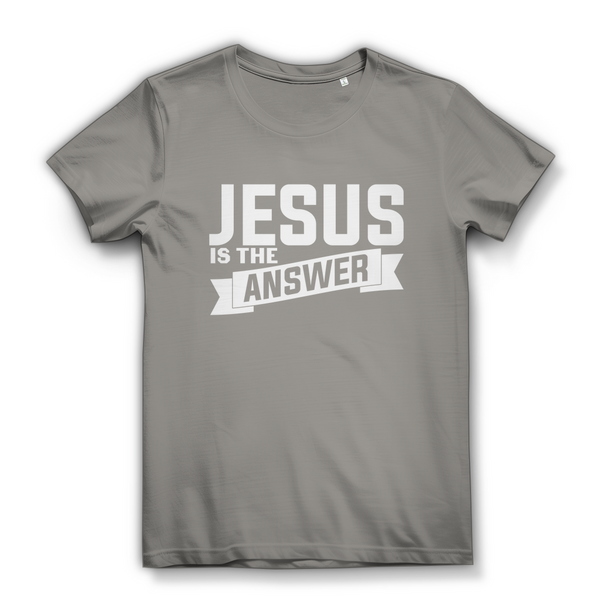 Damen Bio T-Shirt jesus is the answer