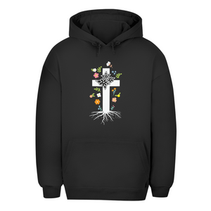 Unisex Oversize Hoodie kreuz roots