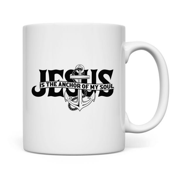 Tasse jesus is the anchor of my soul segeln