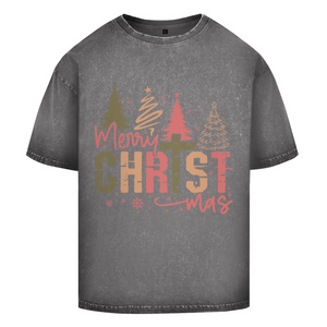Oversize Washed T-Shirt merry christmas