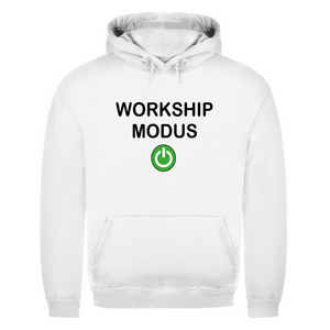 Herren Hoodie workship modus