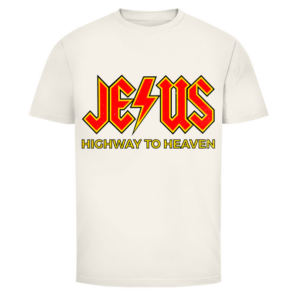 Herren T-Shirt jesus highway to heaven