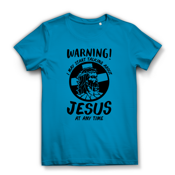 Damen Bio T-Shirt jesus at any time