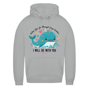 Damen Hoodie Deep Waters Isaiah 43:2
