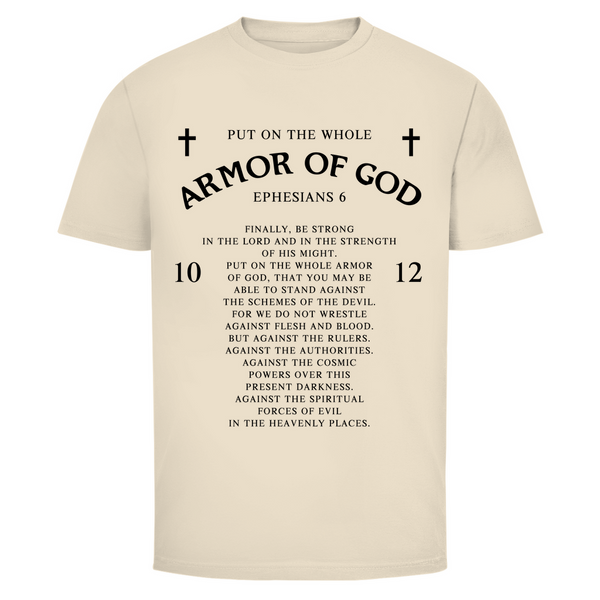 Herren T-Shirt armor of god ephesians 6