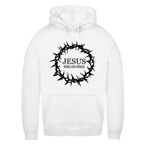 Damen Hoodie jesus könig der könige dornenkrone