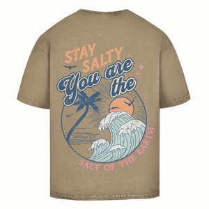 Oversize Washed T-Shirt stay salty
