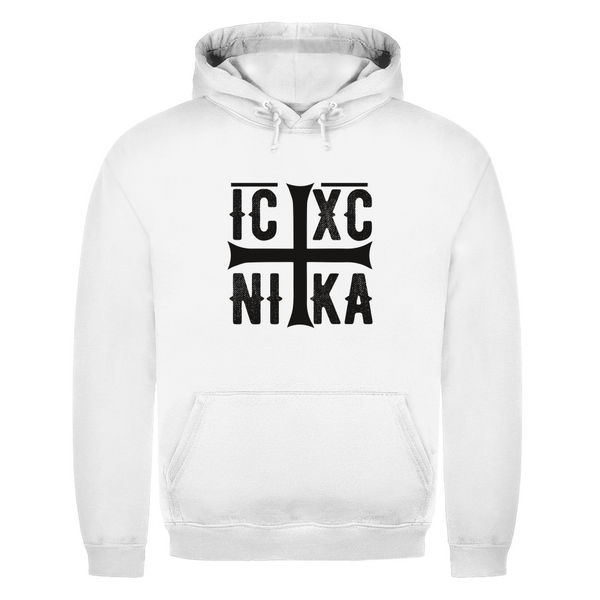 Herren Hoodie ICXC NIKA orthodox griechisch