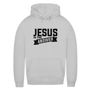 Damen Hoodie jesus is the answer