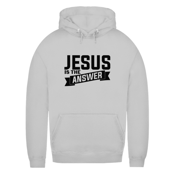 Damen Hoodie jesus is the answer