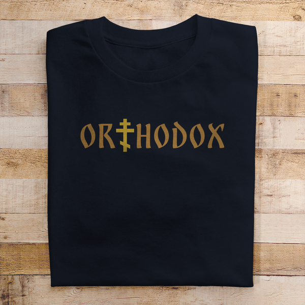 Herren T-Shirt orthodox kreuz