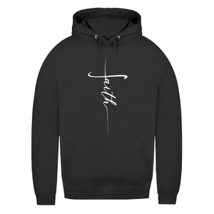 Damen Hoodie faith kreuz
