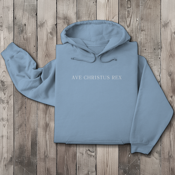 Herren Hoodie ave christus rex