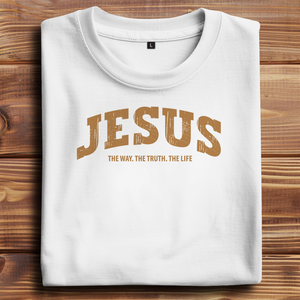 Oversize T-Shirt jesus the way the truth the life