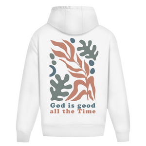 Oversize Hoodie Ohne Kordel god is good all the time