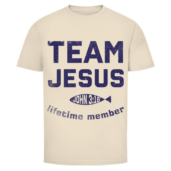 Herren T-Shirt team jesus john 3:16