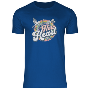 Herren T-Shirt new heart ezekiel 11:19