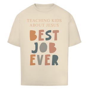 Oversize T-Shirt teaching kids about jesus lehrer