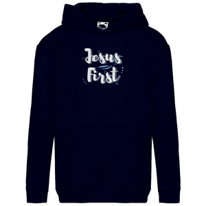 Kinder Hoodie jesus first