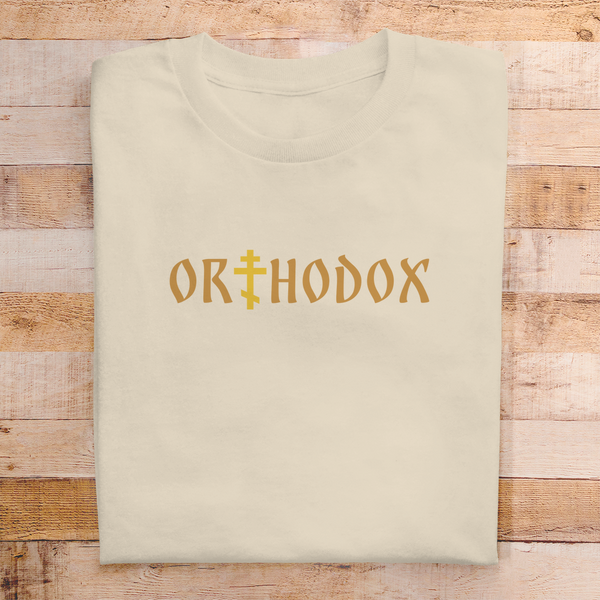 Herren T-Shirt orthodox kreuz