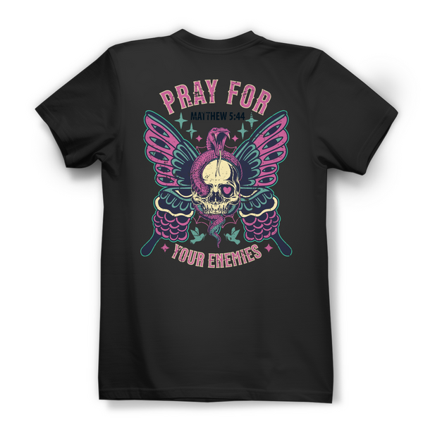 Damen Bio T-Shirt pray for your enemies matthew 5:44