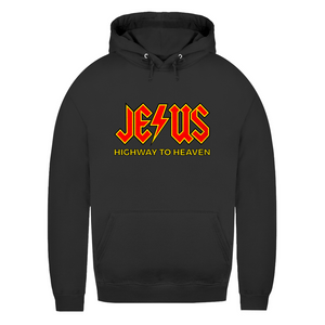 Damen Hoodie jesus highway to heaven