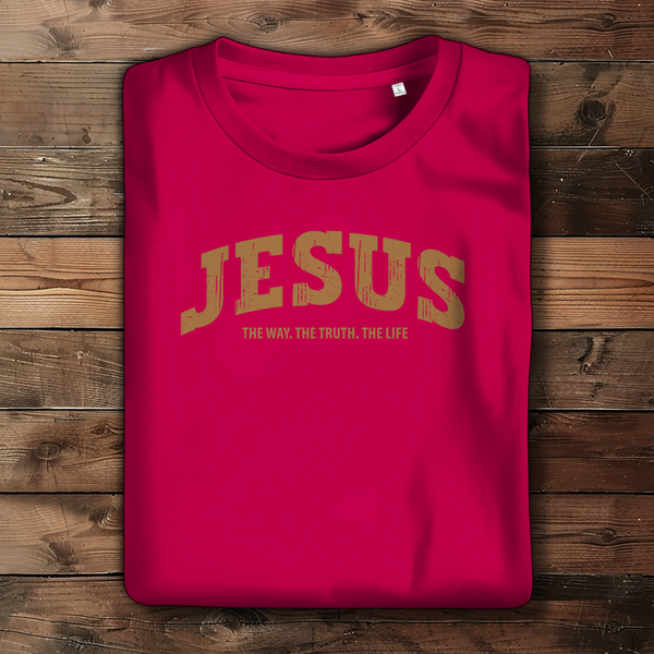 Damen  Bio T-Shirt jesus the way the truth the life