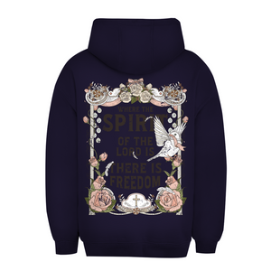 Unisex Oversize Hoodie where the spirit of the lord