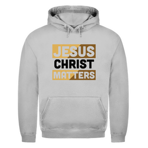 Herren Hoodie jesus christ matters