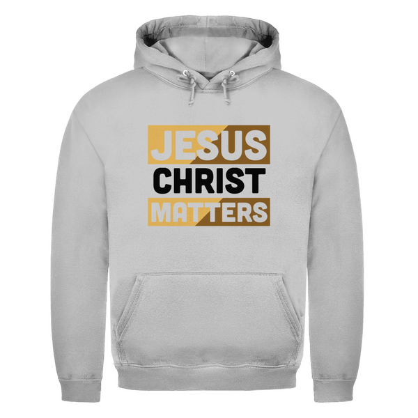 Herren Hoodie jesus christ matters