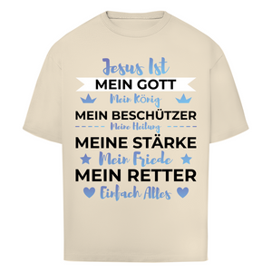 Oversize T-Shirt jesus ist mein gott