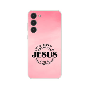 jesus its a relationship Samsung-Hülle