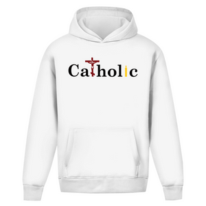 Oversize Hoodie Ohne Kordel catholic