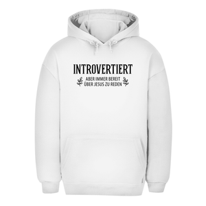 Unisex Oversize Hoodie introvertiert