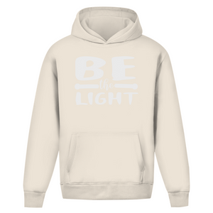 Oversize Hoodie Ohne Kordel be the light
