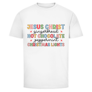 Herren T-Shirt jesus christ gingerbread