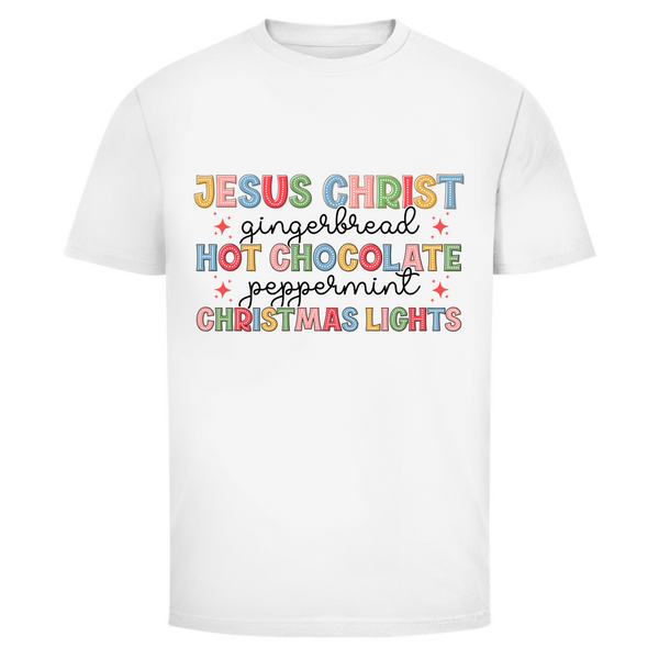 Herren T-Shirt jesus christ gingerbread