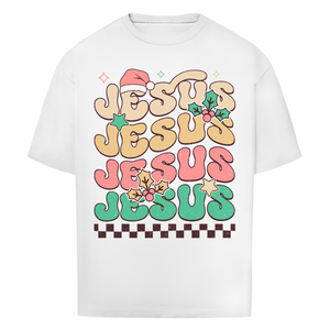 Oversize T-Shirt jesus weihnachtsmotiv